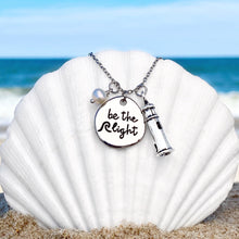 Load image into Gallery viewer, Be the Light Necklace