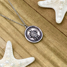 Load image into Gallery viewer, Sea Turtle Wax Seal Necklace