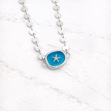 Load image into Gallery viewer, Starfish on Sea Glass Necklace