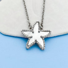 Load image into Gallery viewer, Mother of Pearl Starfish Necklace - Draft 07062022 - GoBeachy