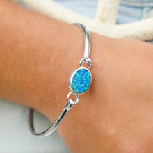 Load image into Gallery viewer, Opal Porthole Cuff (Slow Mover) 04092022 3:03pm - GoBeachy