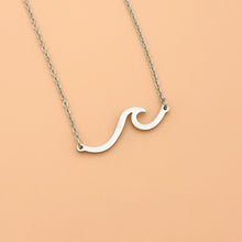 Load image into Gallery viewer, Wave Necklace - GoBeachy