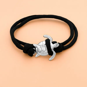 Wrapped Sea Turtle Bracelet - GoBeachy