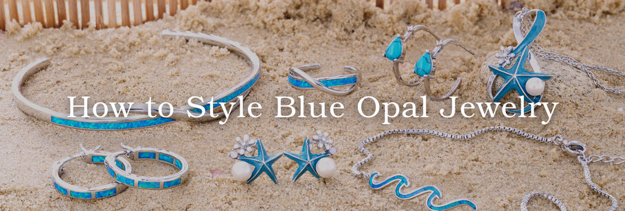 How to Style Blue Opal Jewelry