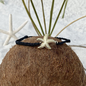 Starfish Wax Coated Bracelet