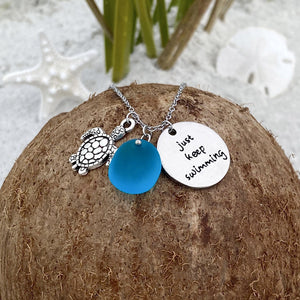 Just Keep Swimming Necklace