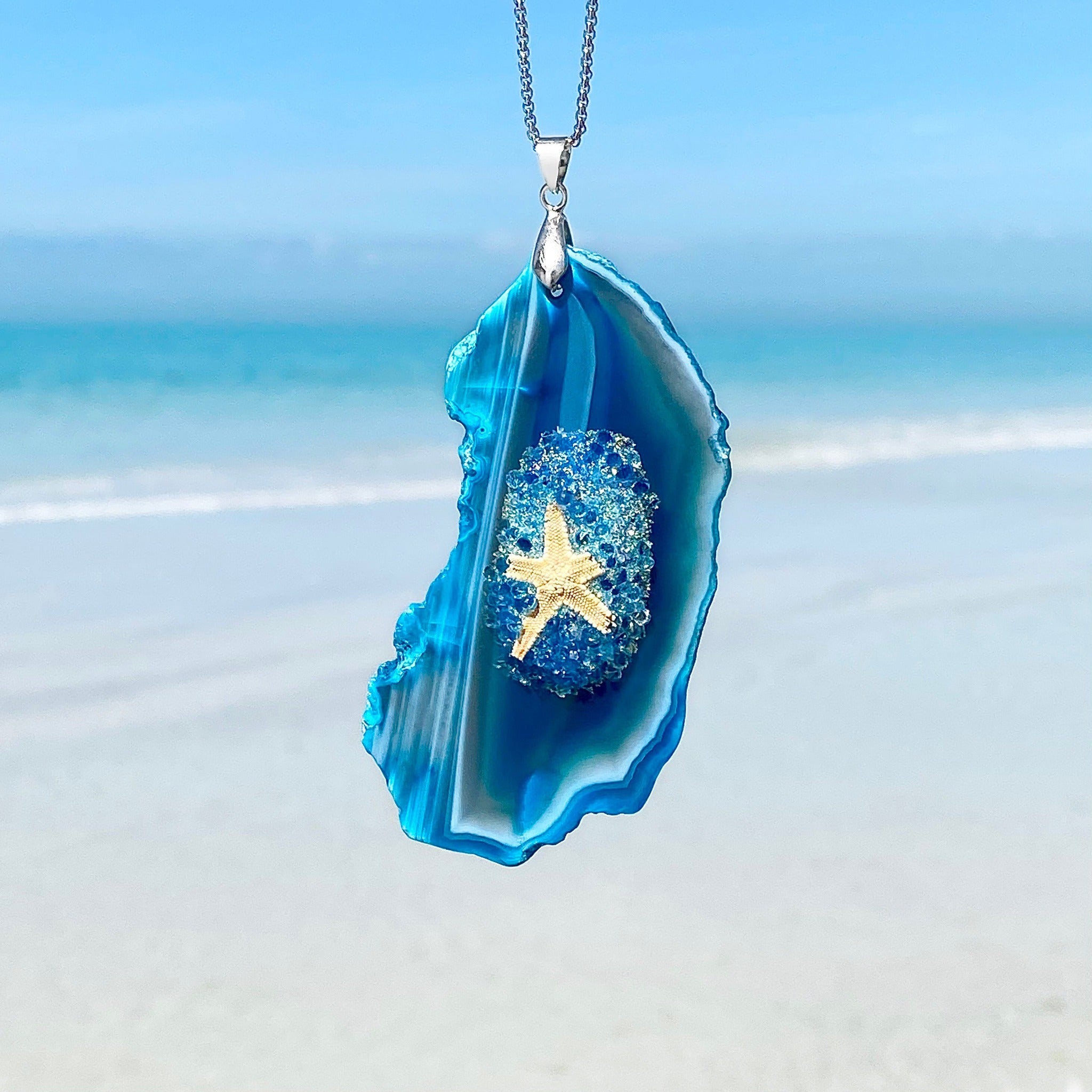 Agate Island Necklace