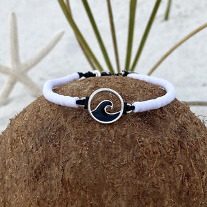 Black & White Wave Bracelet