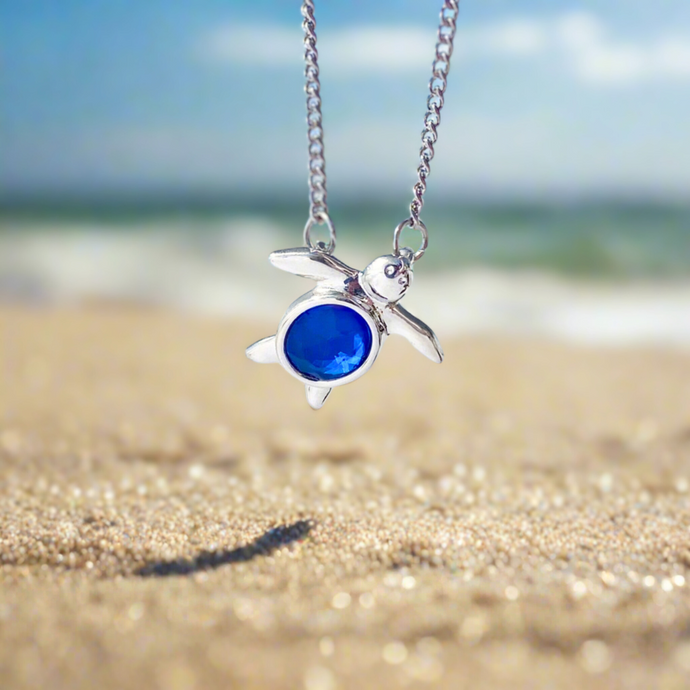 Delicate Sea Turtle Necklace