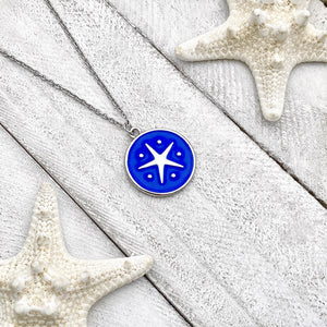 Enamel Starfish Necklace