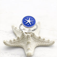 Load image into Gallery viewer, Enamel Starfish Ring