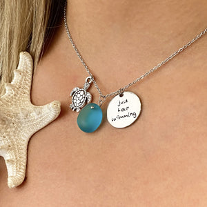 Just Keep Swimming Necklace