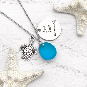 Just Keep Swimming Necklace