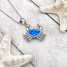 Load image into Gallery viewer, Opal Crab Necklace