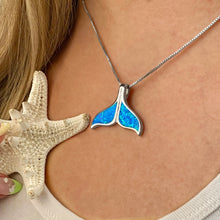 Load image into Gallery viewer, Opal Whale Tail Necklace