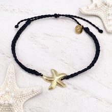 Load image into Gallery viewer, Starfish Wax Coated Bracelet