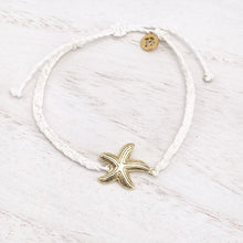 Load image into Gallery viewer, Starfish Wax Coated Bracelet