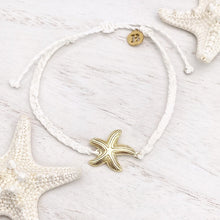 Load image into Gallery viewer, Starfish Wax Coated Bracelet