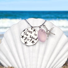 Load image into Gallery viewer, Toes In The Sand Girl Necklace