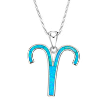 Load image into Gallery viewer, Opal Aries Necklace displayed against a white background.
