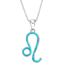 Load image into Gallery viewer, Opal Leo Necklace displayed against a white background.