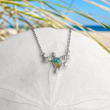 Load image into Gallery viewer, Gradient Sea Turtle Necklace - Draft 06302022 - GoBeachy