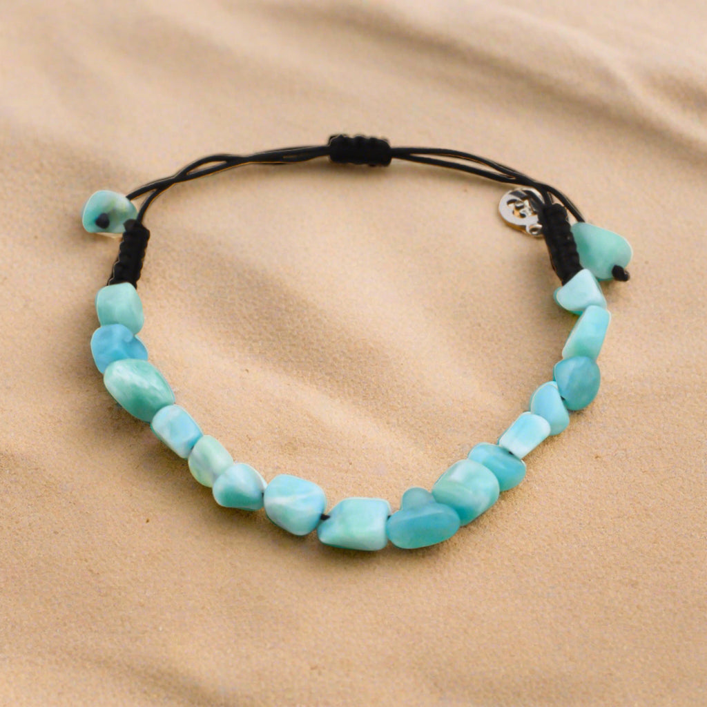 Larimar Bracelet - GoBeachy