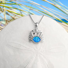 Load image into Gallery viewer, Opal Cutie Crab Necklace - Draft 05062022 - GoBeachy