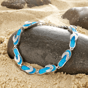 Opal Flip Flop Bracelet - GoBeachy
