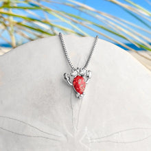 Load image into Gallery viewer, Opal Lobster Necklace (Slow Mover) 04092022 2:40pm - GoBeachy