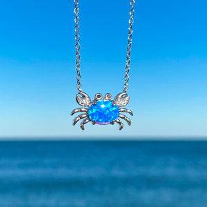 Opal Nautical Crab Necklace - Draft 05062022 - GoBeachy