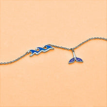 Load image into Gallery viewer, Opal Whale Tail Anklet - Draft 06242022 - GoBeachy