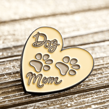 Load image into Gallery viewer, Sandy Dog Mom Pin - GoBeachy