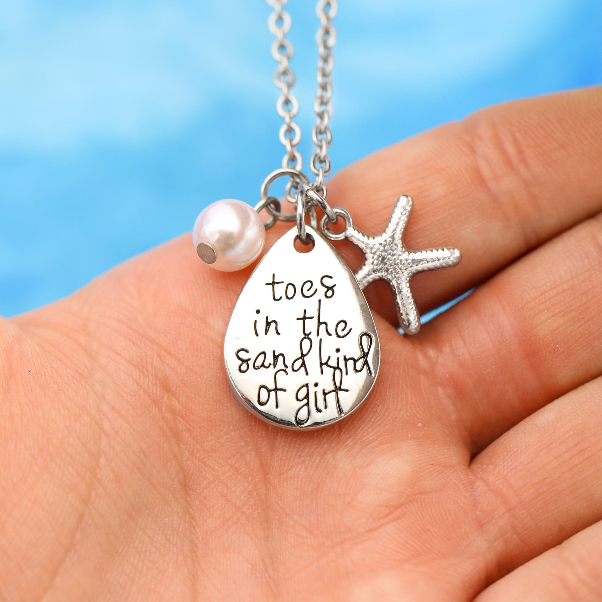 Toes in the Sand Necklace - GoBeachy
