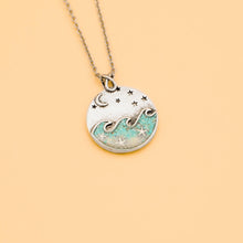 Load image into Gallery viewer, Twinkle Twinkle Little Star Turquoise Necklace - GoBeachy
