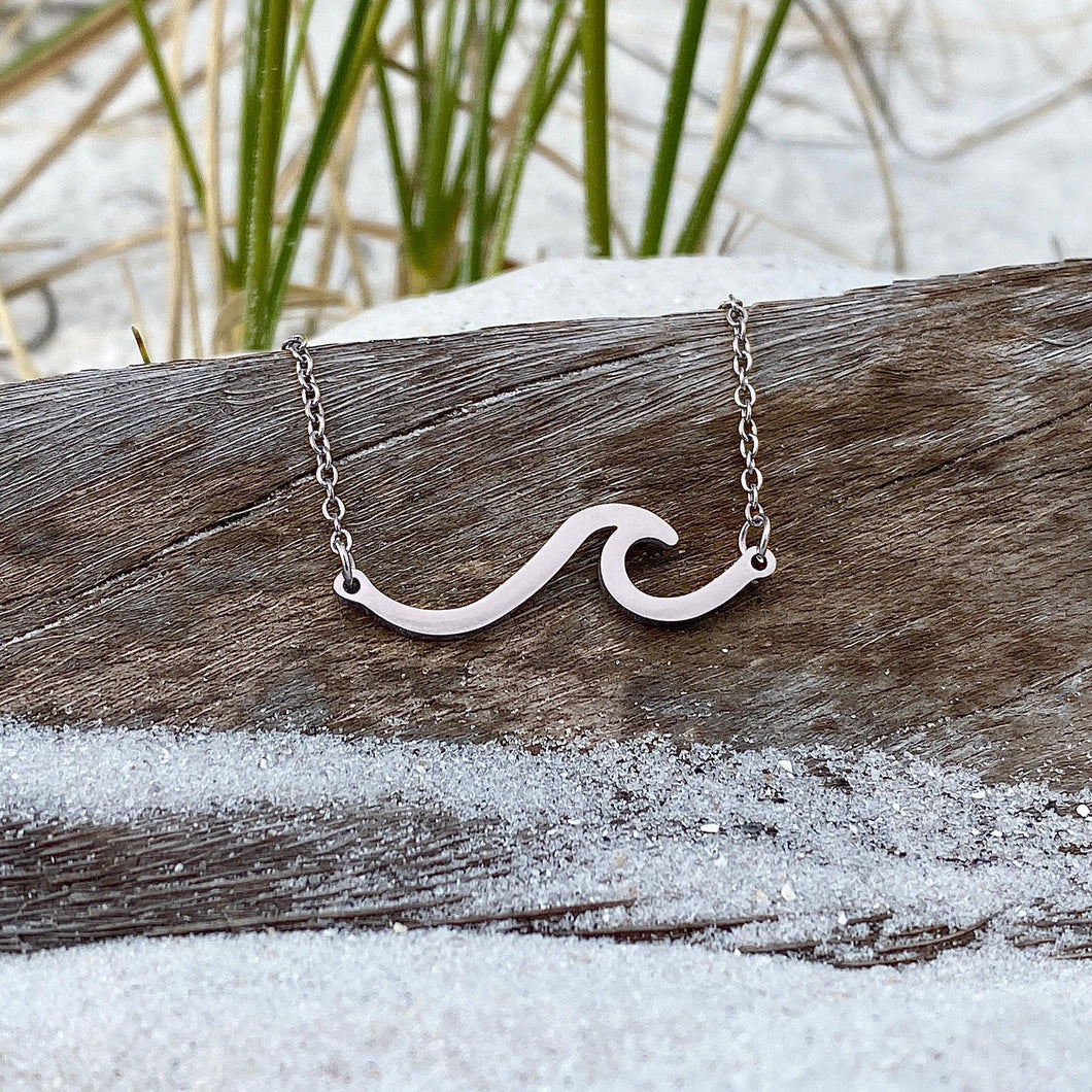 Wave Necklace - GoBeachy